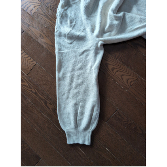 Signature Reitman Cream Bubble/Diamond Knit Bishop Sleeveless Sweater Women 3X - Picture 7 of 7